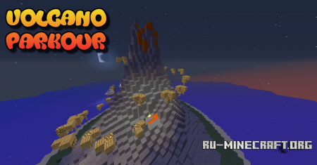 ������� Volcano Parkour ��� Minecraft