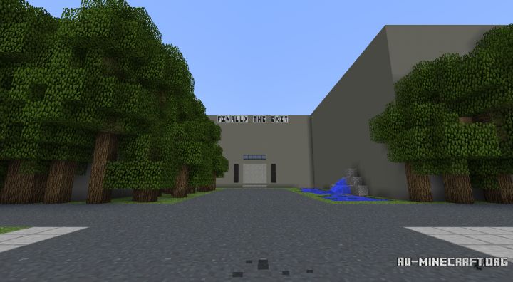 Скачать Finally, The Exit для Minecraft