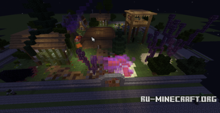 ������� Corupted village-Behind the Picket Fence ��� Minecraft
