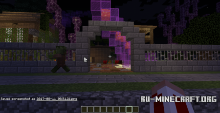 ������� Corupted village-Behind the Picket Fence ��� Minecraft