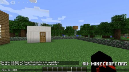 Скачать Clock HUD для Minecraft 1.12.1
