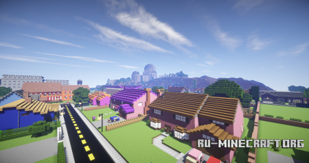  Simpsons Springfield  Minecraft
