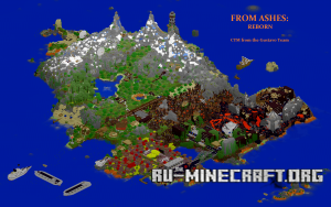 Скачать From Ashes: Reborn для Minecraft Скачать From Ashes: Reborn для Minecraft