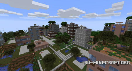 Скачать The Lost Cities для Minecraft 1.12.1