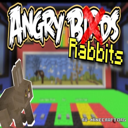 ������� Angry Rabbits ��� Minecraft