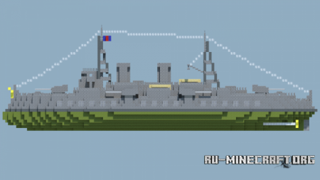 ������� Rasha-Class Battleship ��� Minecraft