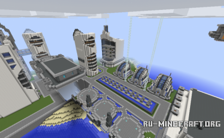 ������� Futuristic City ��� Minecraft