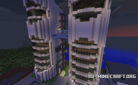 ������� Futuristic City ��� Minecraft