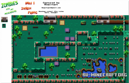 ������� Zombie ate my Neighbors ��� Minecraft