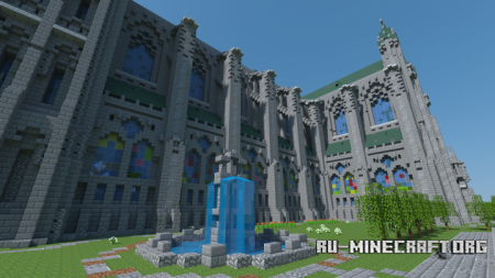  French Gothic Cathedral  Minecraft