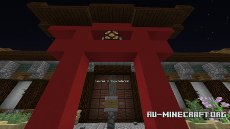 ������� Ninja Defense ��� Minecraft