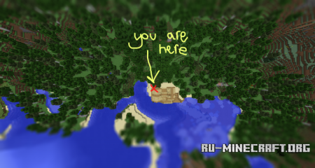 ������� Beach House Explort World ��� Minecraft