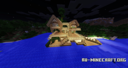 ������� Beach House Explort World ��� Minecraft