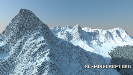 ������� Winter Mountains ��� Minecraft