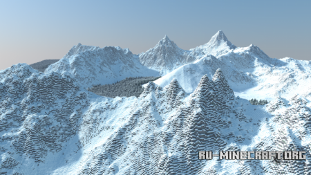 ������� Winter Mountains ��� Minecraft