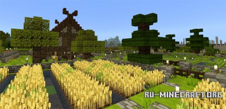 Скачать SummerFields [32x32] для Minecraft PE 1.2