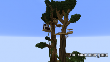  Mega Tree Survival  Minecraft