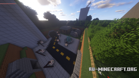 ������� Four Black Walls ��� Minecraft
