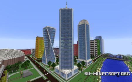 ������� City on the River ��� Minecraft