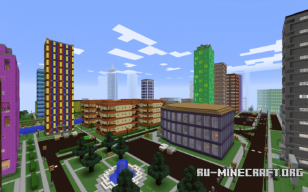 ������� City on the River ��� Minecraft