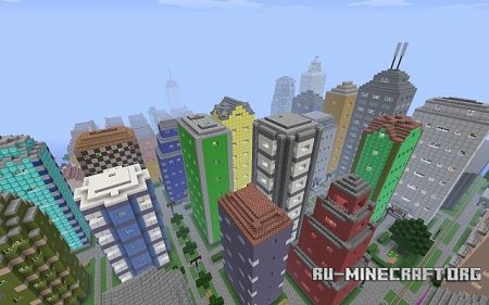 Скачать Seaside Town для Minecraft