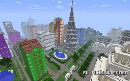 Скачать Seaside Town для Minecraft