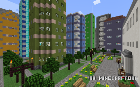 Скачать Seaside Town для Minecraft