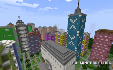 Скачать Seaside Town для Minecraft