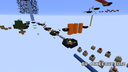 ������� Cross-Section Parkour ��� Minecraft