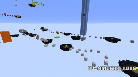 ������� Cross-Section Parkour ��� Minecraft