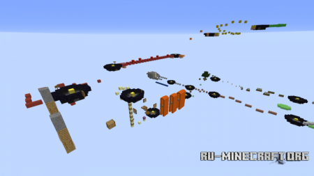 ������� Cross-Section Parkour ��� Minecraft