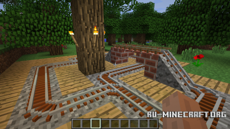 Скачать Model Railroads для Minecraft 1.10.2