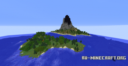  Volcano Survival Island  Minecraft