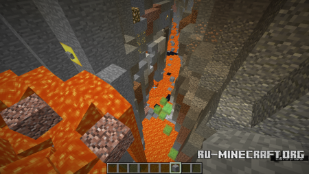 ������� Lava Caverun Parkour ��� Minecraft