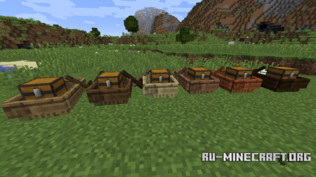  Storage Boats  Minecraft 1.12