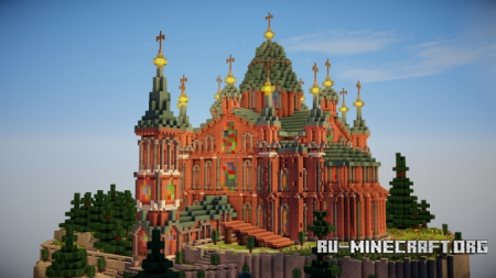 Скачать Scandinavian brick Cathedral для Minecraft