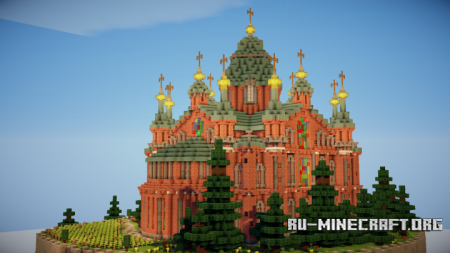Скачать Scandinavian brick Cathedral для Minecraft