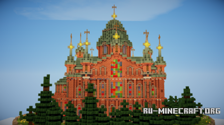 Скачать Scandinavian brick Cathedral для Minecraft