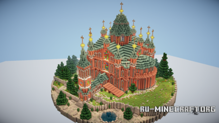 Скачать Scandinavian brick Cathedral для Minecraft