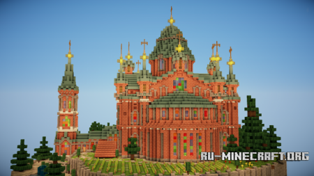 Скачать Scandinavian brick Cathedral для Minecraft