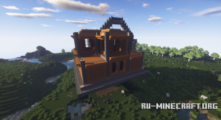 ������� Hanging Survival House ��� Minecraft