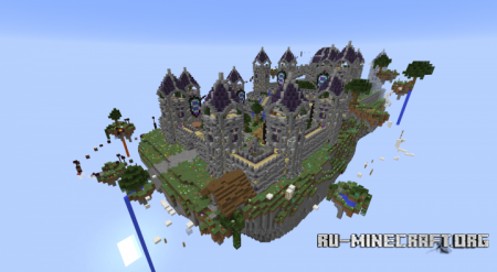 Скачать Floating Castle Skyblock для Minecraft