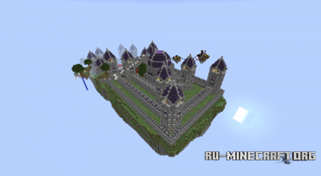Скачать Floating Castle Skyblock для Minecraft