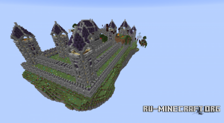 Скачать Floating Castle Skyblock для Minecraft