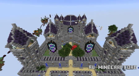 Скачать Floating Castle Skyblock для Minecraft