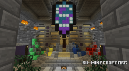 Скачать Floating Castle Skyblock для Minecraft