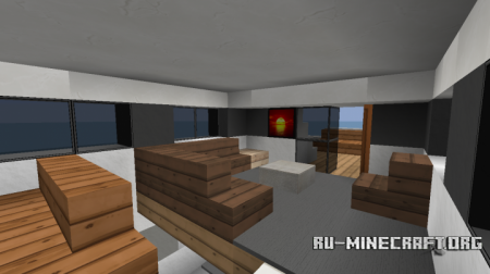 ������� Motor Boat (full interior) ��� Minecraft