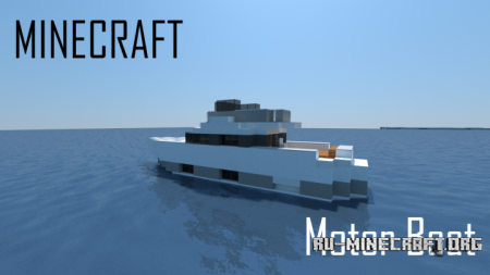������� Motor Boat (full interior) ��� Minecraft