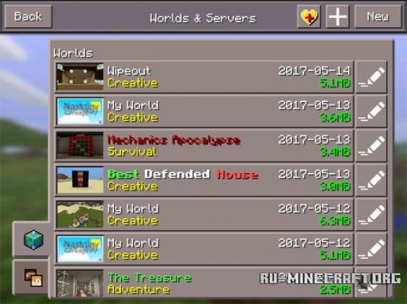  NostalgyConceptPack  Minecraft PE 1.2