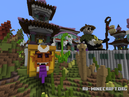  Moon Temple - Garden of Sky Hope  Minecraft